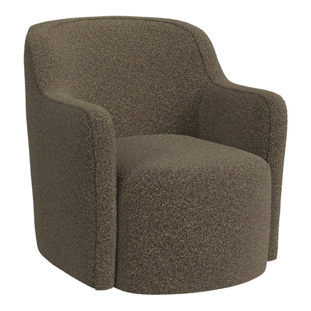Quiet Curve™ Bouclé Swivel Chair