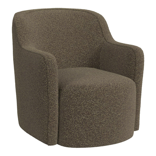 Quiet Curve™ Bouclé Swivel Chair
