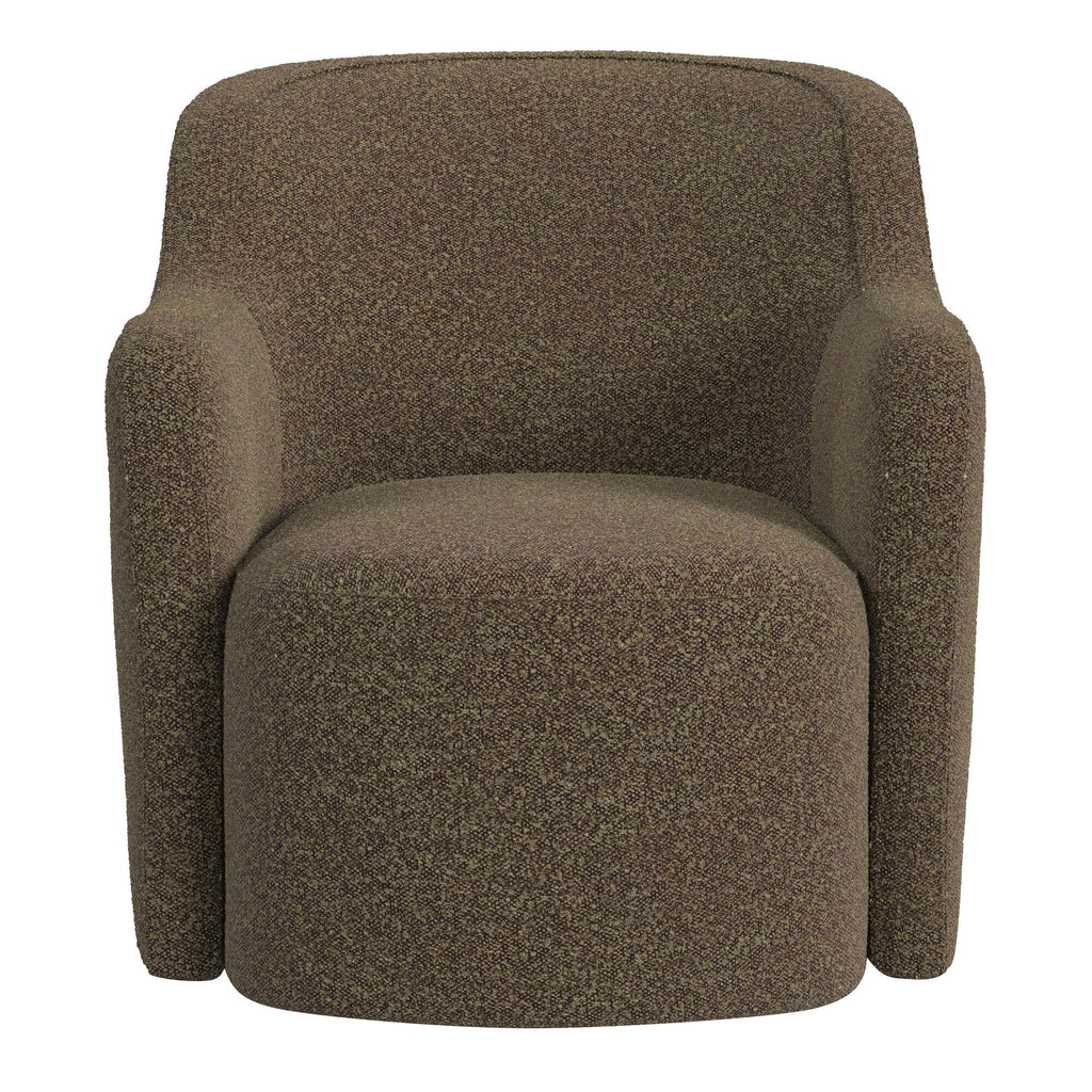 Quiet Curve™ Bouclé Swivel Chair