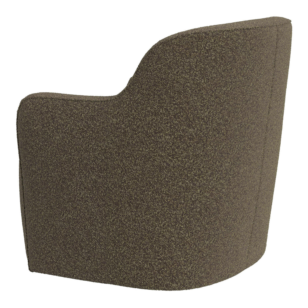 Quiet Curve™ Bouclé Swivel Chair