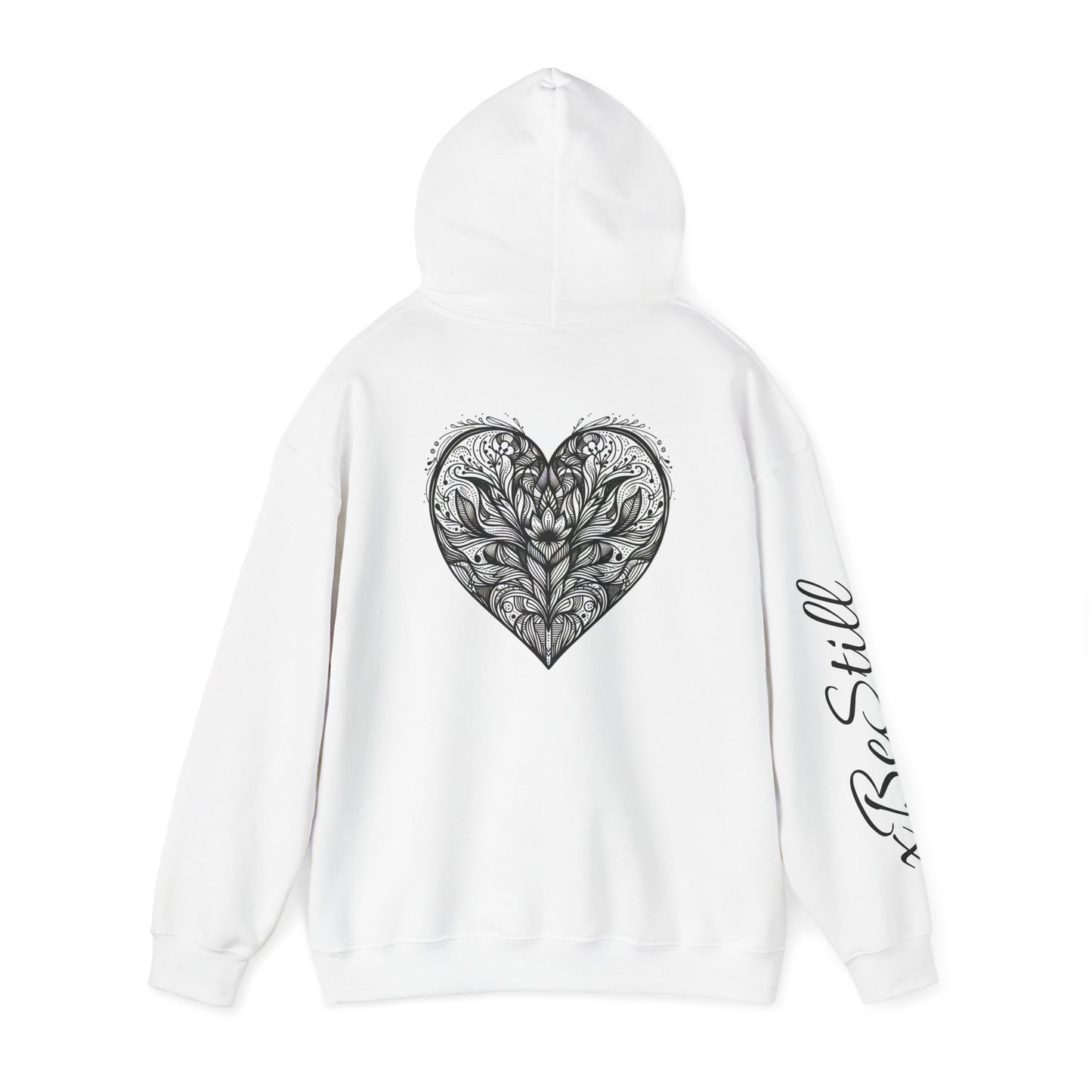 xBeStill Unisex Heavy Blend™ Hoodie – Faith, Comfort & Timeless Style