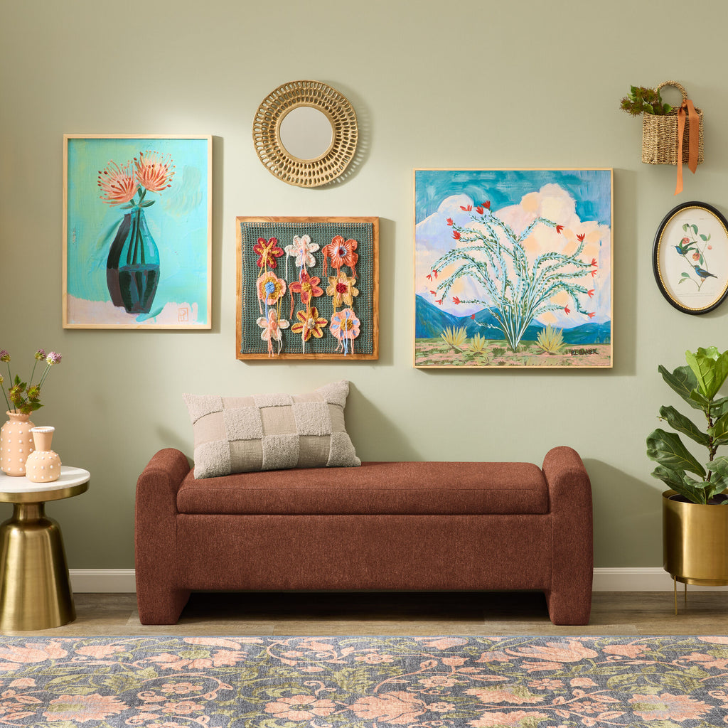 Rest & Gather™ Upholstered Storage Bench
