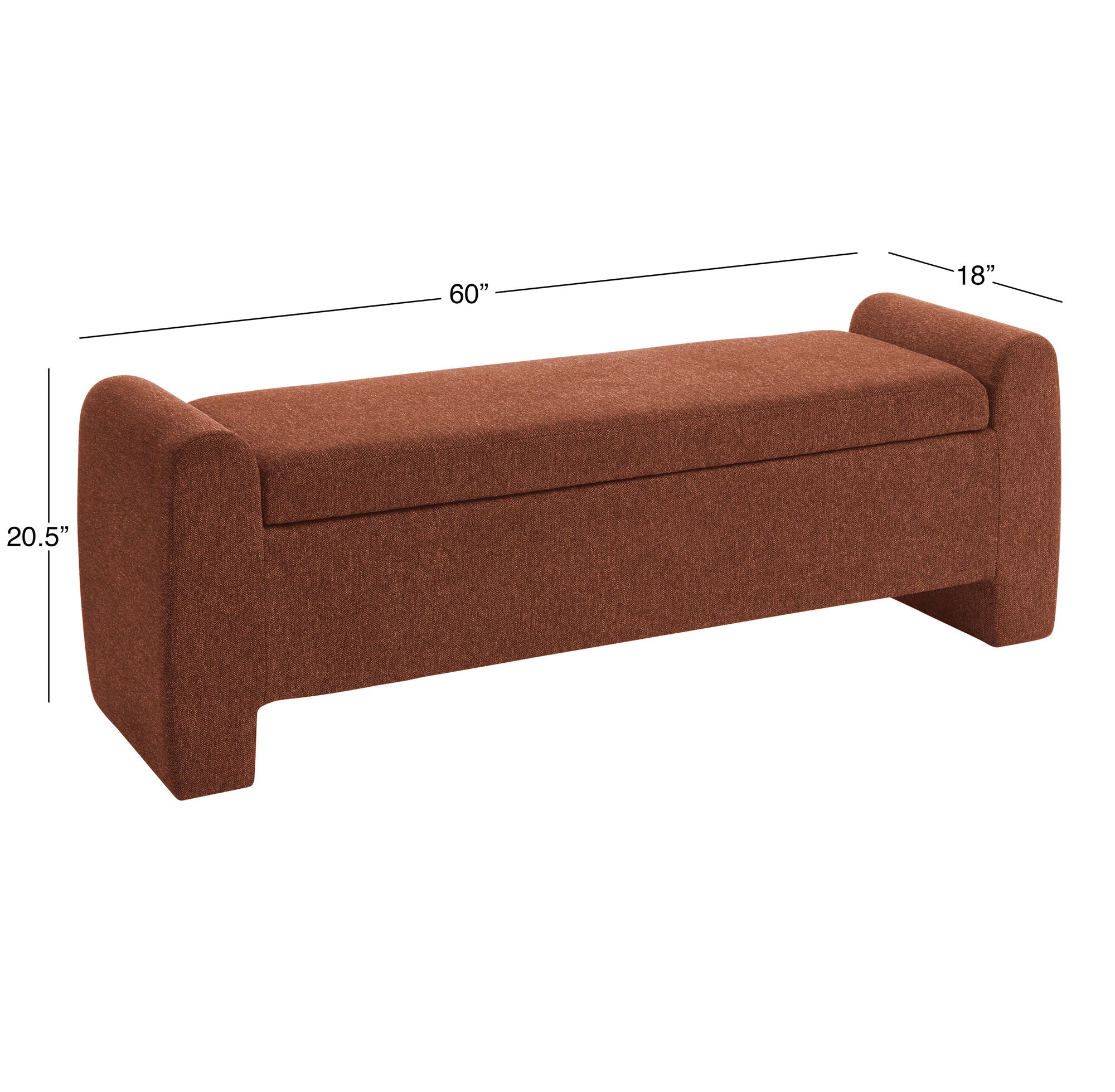 Rest & Gather™ Upholstered Storage Bench