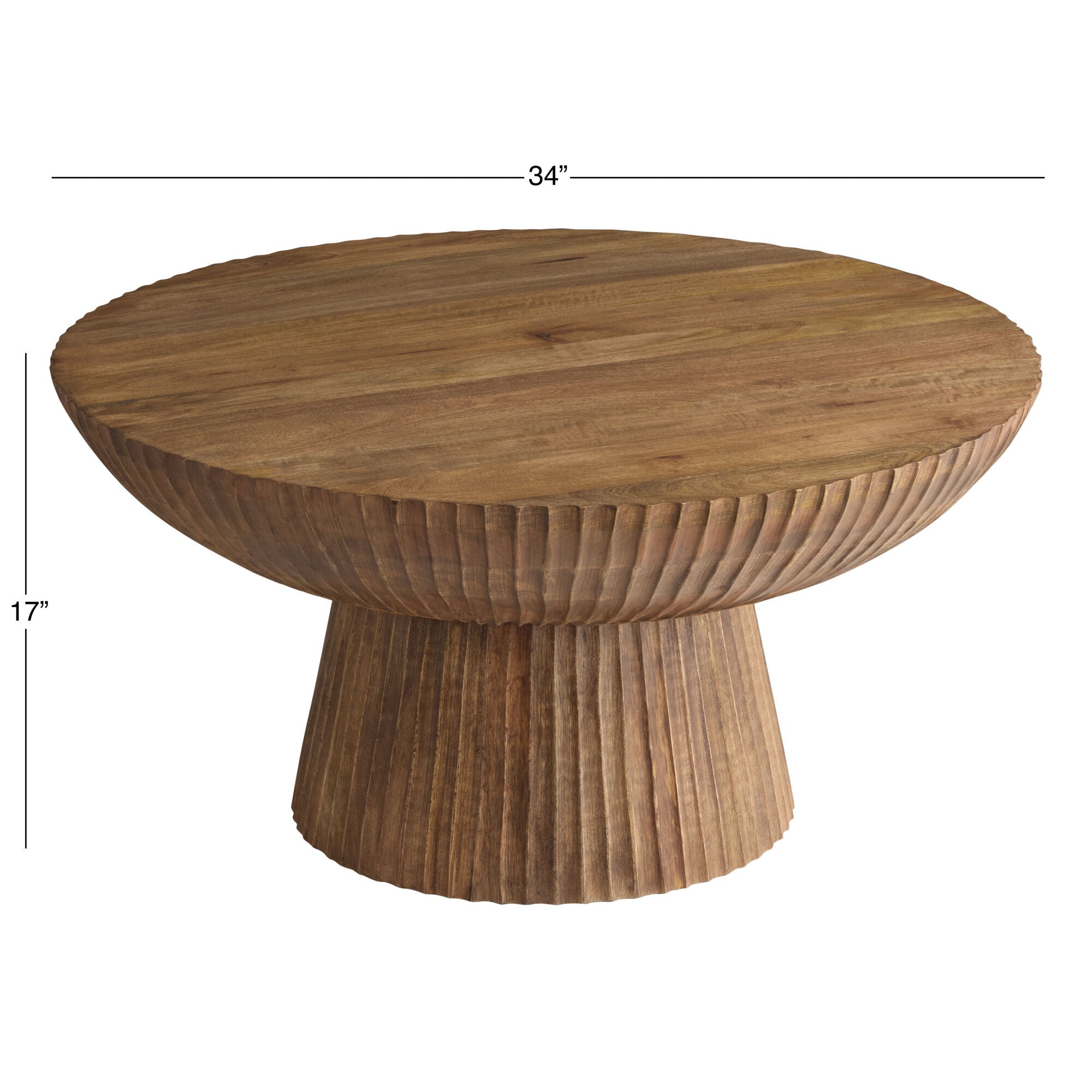 Slow Living™ Ribbed Coffee Table