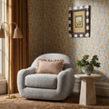 Quiet Moments™ Bouclé Swivel Chair