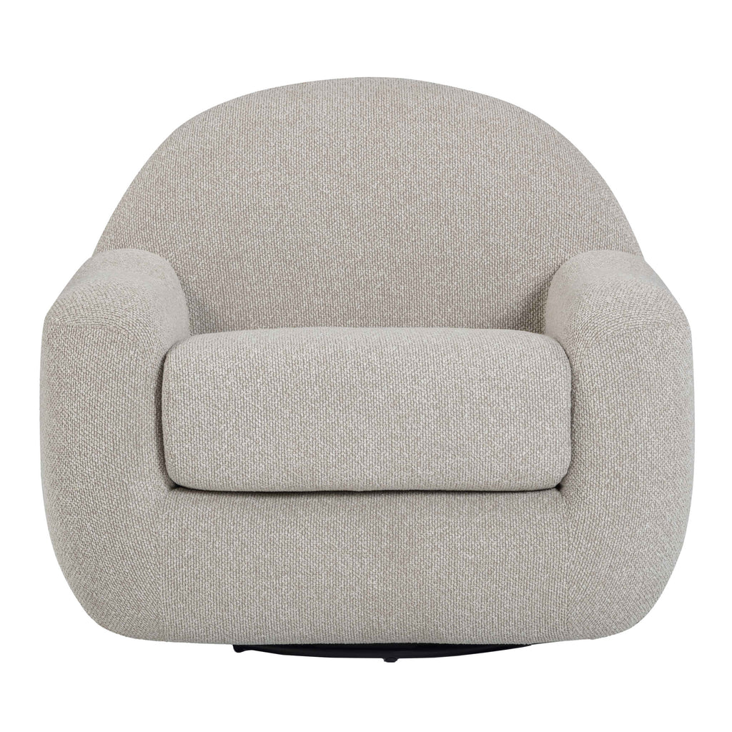 Quiet Moments™ Bouclé Swivel Chair
