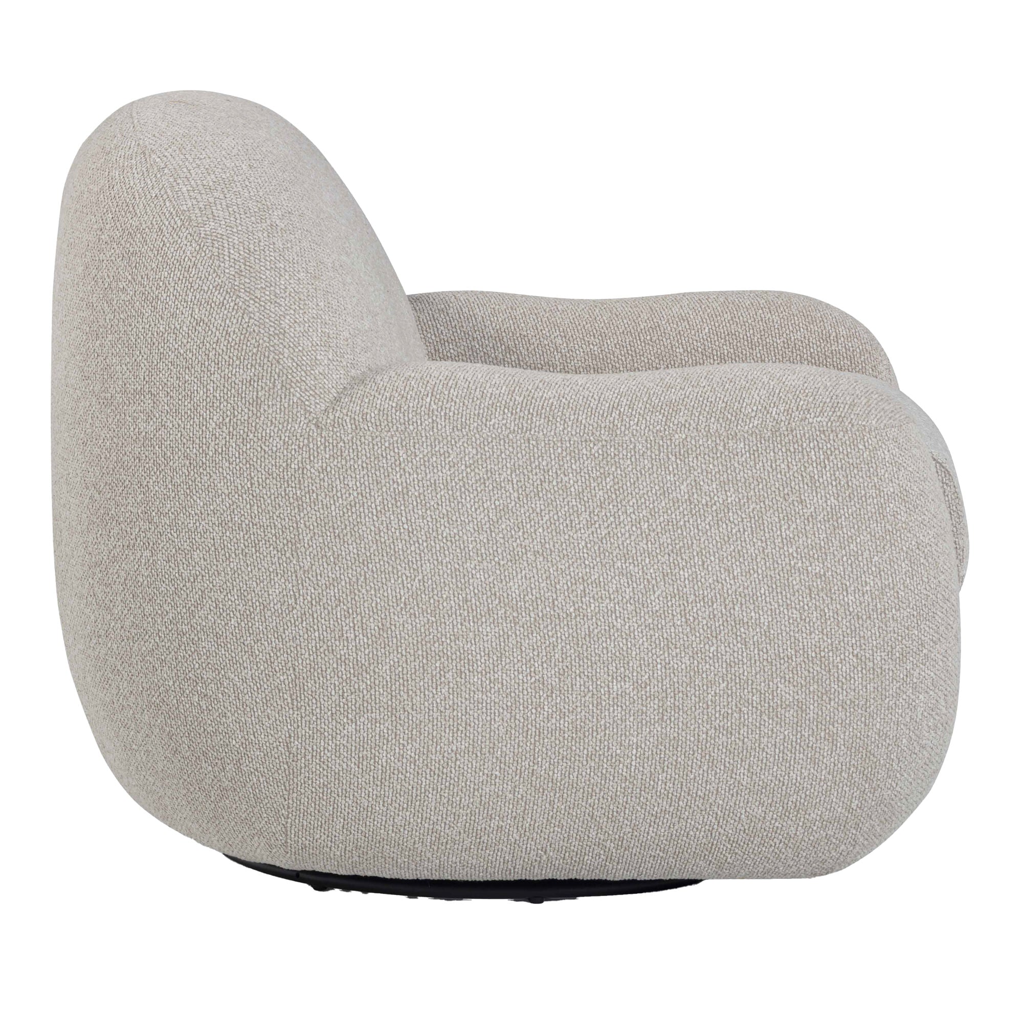 Quiet Moments™ Bouclé Swivel Chair