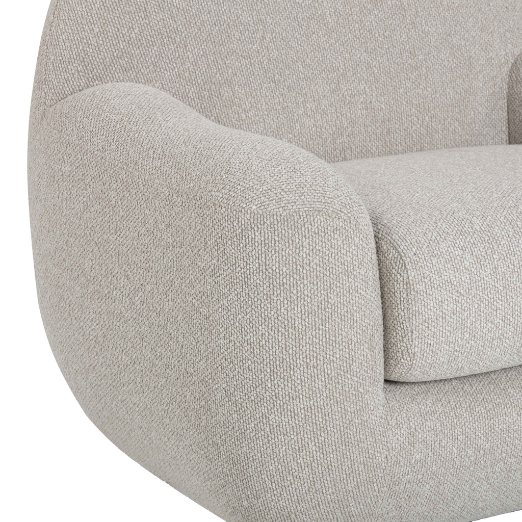 Quiet Moments™ Bouclé Swivel Chair