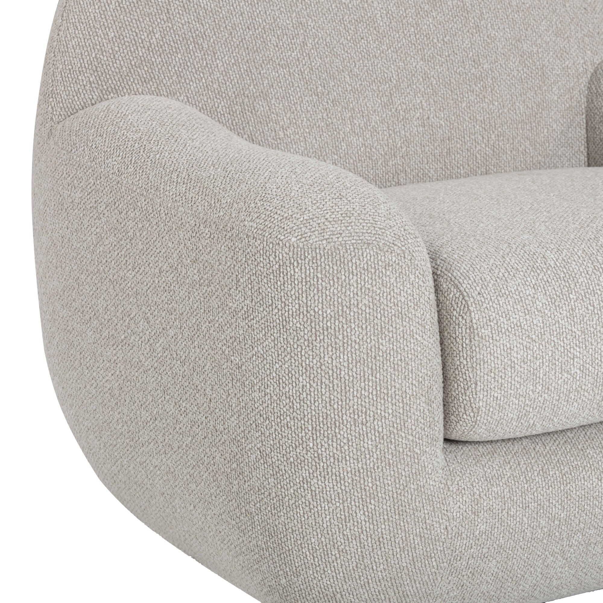 Quiet Moments™ Bouclé Swivel Chair