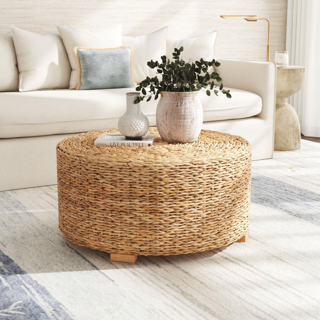 Slow Living™ Woven Round Coffee Table