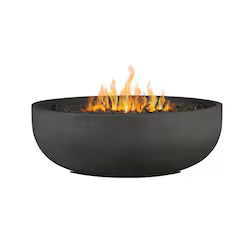 Quiet Moments™ Grand Lake Luxury Concrete Fire Bowl – Natural Gas