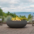 Quiet Moments™ Grand Lake Signature 48" Concrete Fire Bowl – Natural Gas
