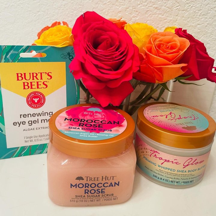 Quiet Moments™ Tree Hut Tropic Glow Whipped Shea Body Butter 8.4oz – Hydrating Moisturizing Tropical Body Cream
