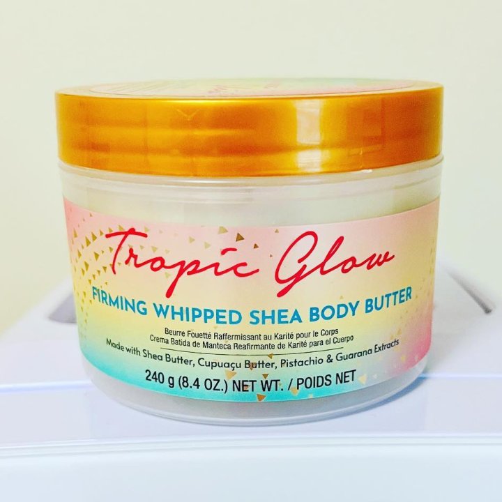 Quiet Moments™ Tree Hut Tropic Glow Whipped Shea Body Butter 8.4oz – Hydrating Moisturizing Tropical Body Cream