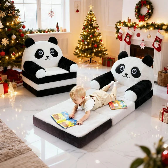 Little Blessings™ Panda Snuggle Convertible Toddler Sofa Chair