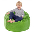 Little Blessings™ Cozy Cloud Memory Foam Kids Bean Bag Chair – Velvet Lime