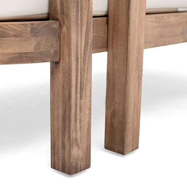 xBeStill Retreat™ Acacia Outdoor Loveseat Set for Calm, Intentional Living