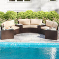 xBeStill Retreat™ Curved Patio Lounge Set for Elevated Outdoor Gatherings