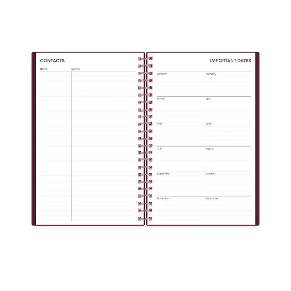 xBeStill Plans™ Blue Sky 2026 Weekly & Monthly Planner 5”x8” Elvy Agenda Organizer