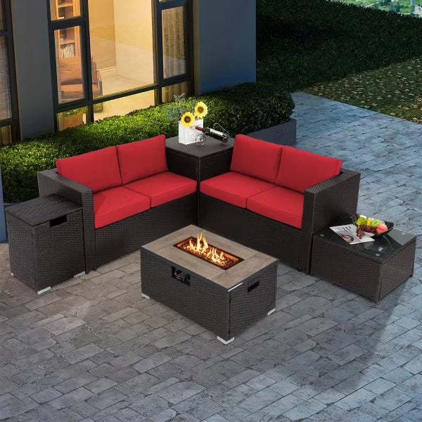 xBeStill Retreat™ Fire Pit Lounge Set for Warm Outdoor Gatherings