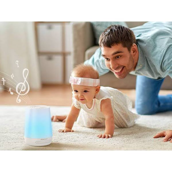 xBeStill Baby™ Momcozy Noise Machine for Baby Sleeping w/ Night Light White Noise Sound Therapy