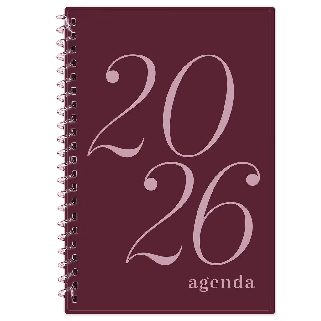 xBeStill Plans™ Blue Sky 2026 Weekly & Monthly Planner 5”x8” Elvy Agenda Organizer