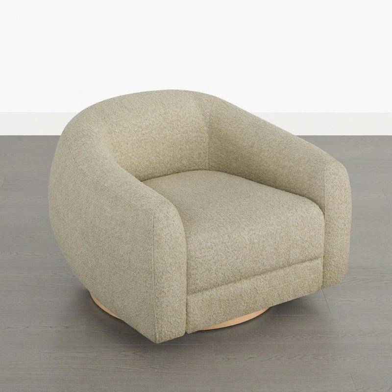 Quiet Moments™ Haven Swivel Accent Chair Set – Oatmeal (Set of 2)