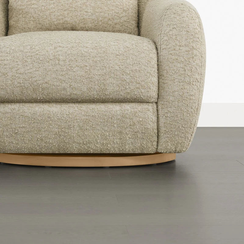 Quiet Moments™ Haven Swivel Accent Chair Set – Oatmeal (Set of 2)