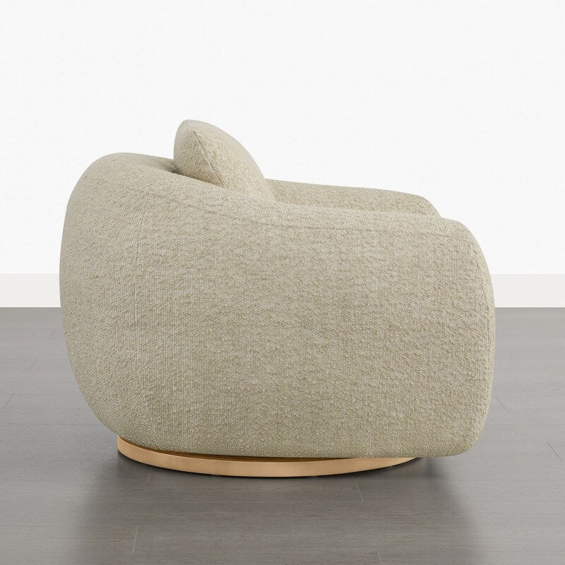 Quiet Moments™ Haven Swivel Accent Chair Set – Oatmeal (Set of 2)