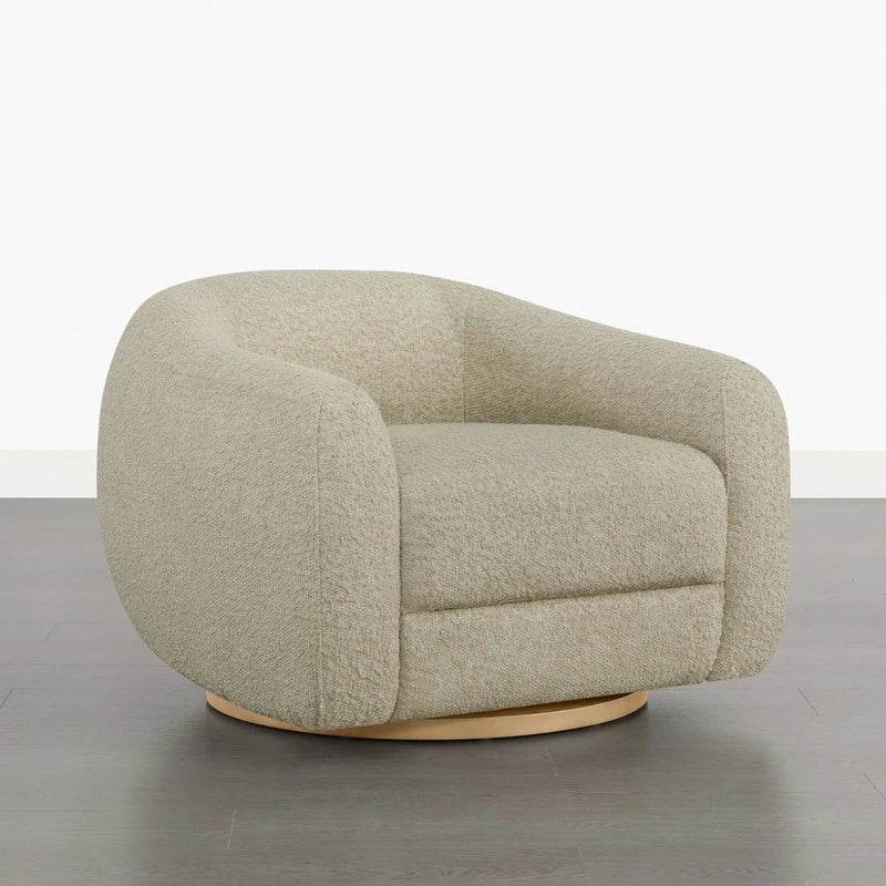 Quiet Moments™ Haven Swivel Accent Chair Set – Oatmeal (Set of 2)