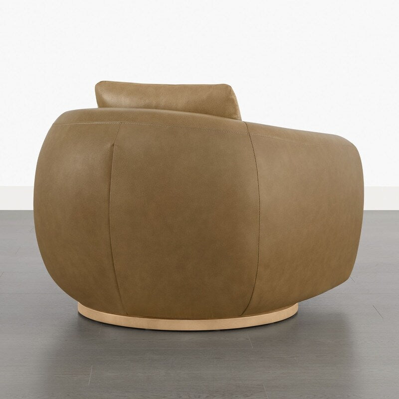 Quiet Moments™ Haven Swivel Accent Chair Set – Mocha (Set of 2)