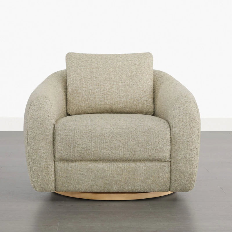 Quiet Moments™ Haven Swivel Accent Chair Set – Oatmeal (Set of 2)