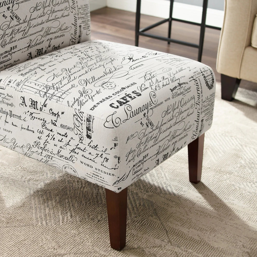 Quiet Moments™ Bonner Script Accent Chair