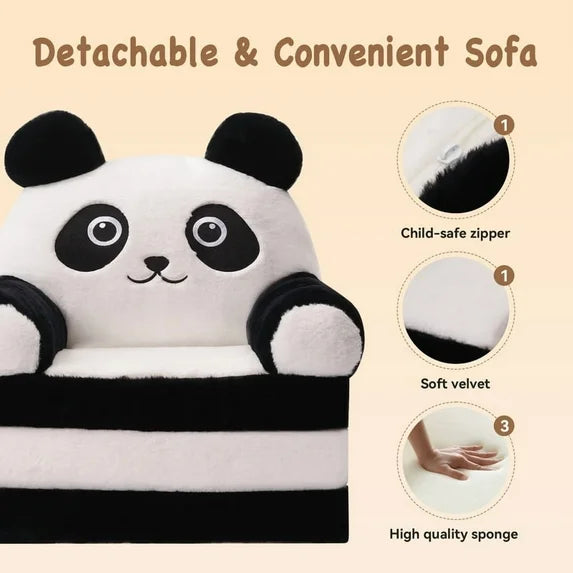 Little Blessings™ Panda Snuggle Convertible Toddler Sofa Chair