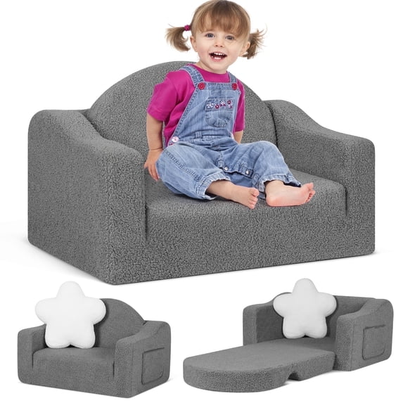 Little Blessings™ Blossom Snuggle 2-in-1 Convertible Toddler Couch