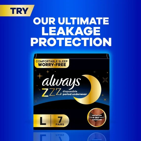 Always Ultra Thin Pads with Wings – Size 2 Long Super Protection (20 Count)