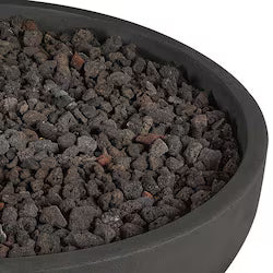 Quiet Moments™ Grand Lake Luxury Concrete Fire Bowl – Natural Gas